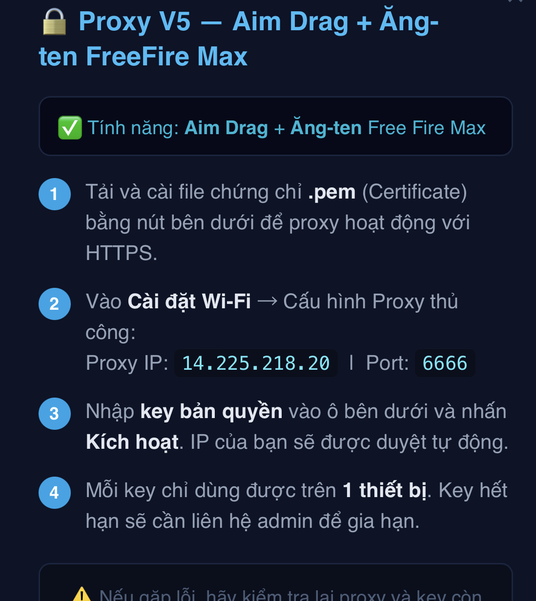 Aim đầu drag proxy ios