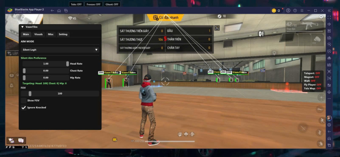 Silent Legit Cân Acc Chính