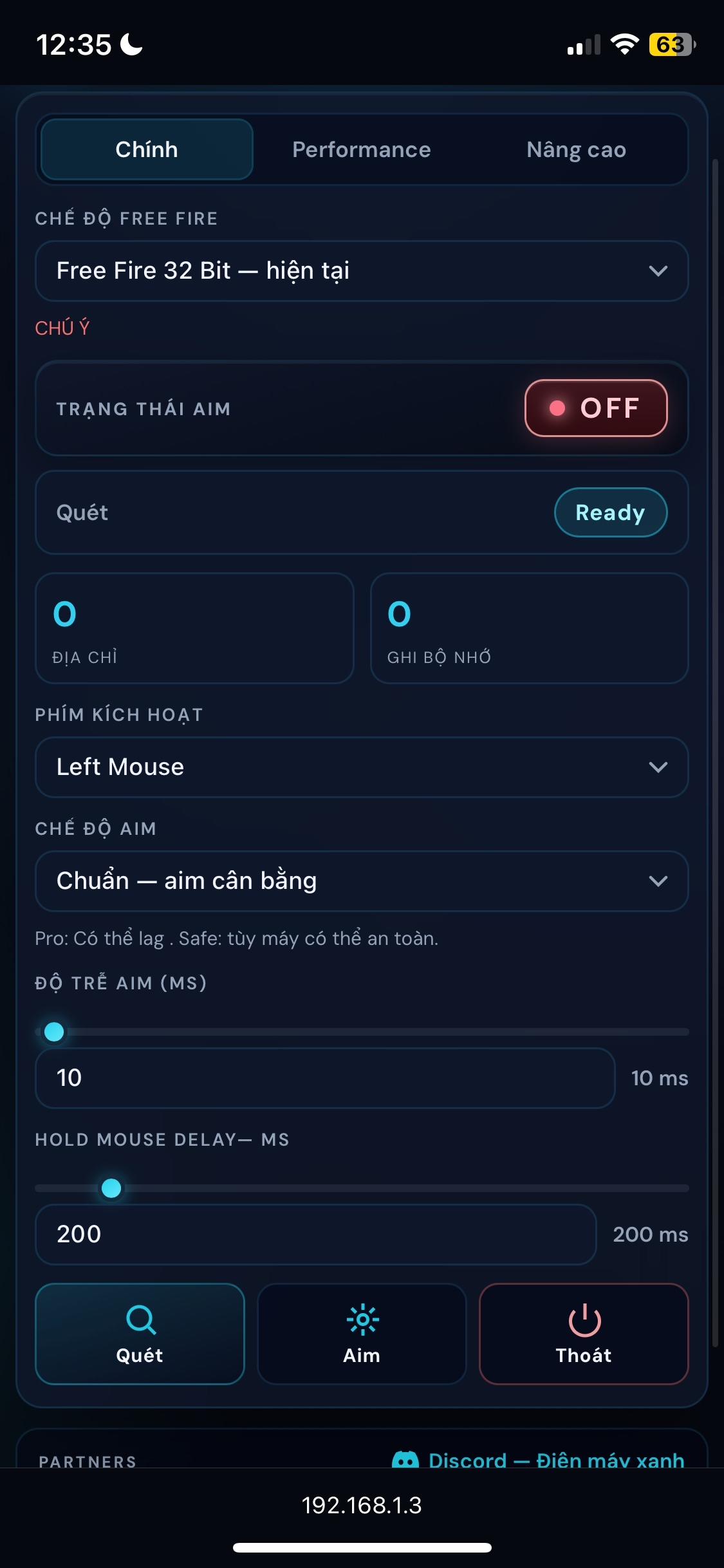 Aimbot 64 32 bit chuyên kèo tiền