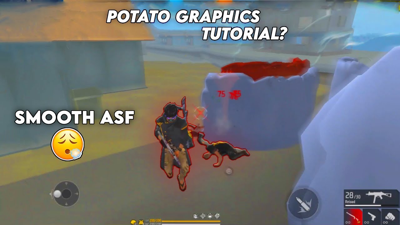 Đồ họa potato fix lag cực mạnh