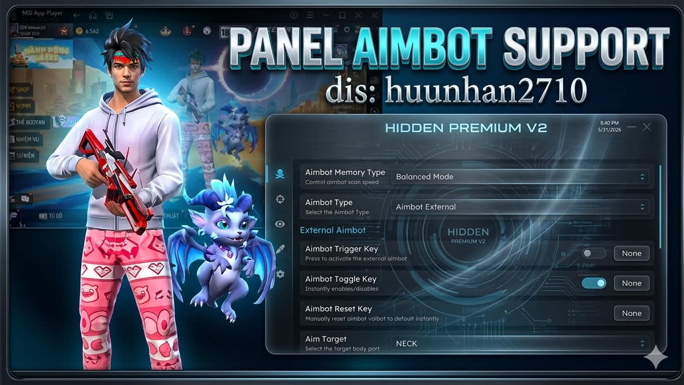 AIMBOT SAFE+ VIDEO HƯỚNG DẪN><(1DAY)