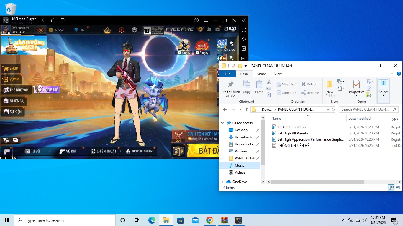 BUFF FPS DÀNH CHO AE LAPTOP PC + VIDEO HƯỚNG DẪN
