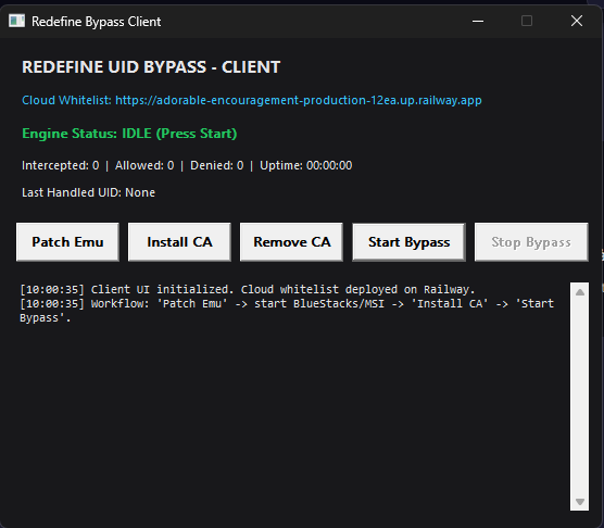 Bypass Uid (đã safe)