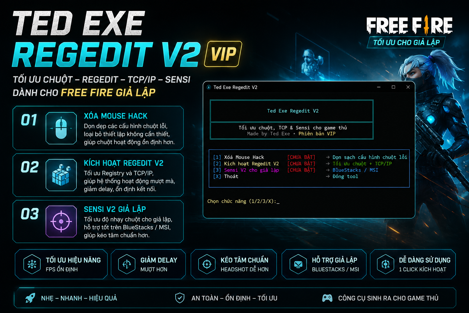 Regedit Ted VIP